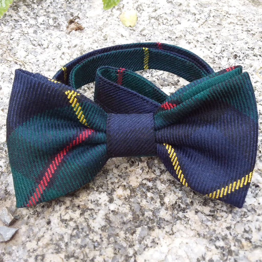 Bow Tie~Pre-tied Clan Tartan 100% wool