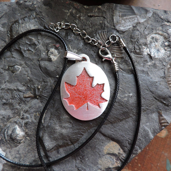 Canadian Maple Leaf Pendant