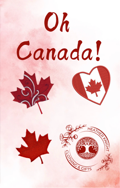 Oh Canada Aerial Tartan Scarf