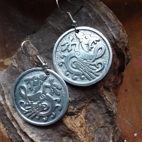 Zoomorphic Earrings