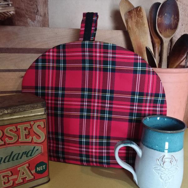 Royal Stewart Tartan tea cozy