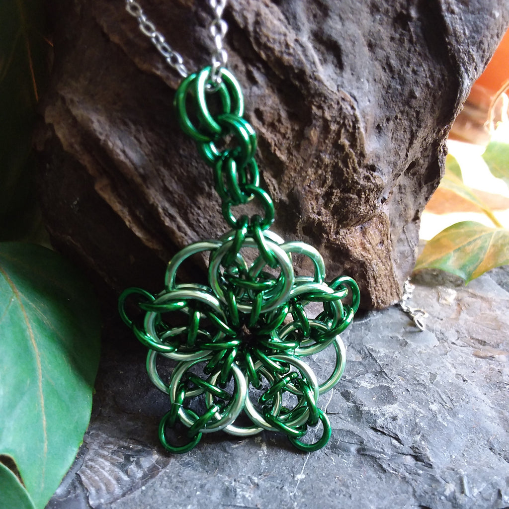 Celtic Flower Pendant