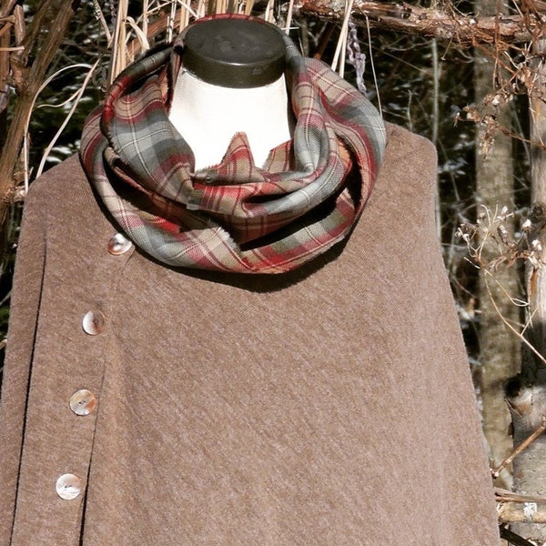 Raw Edge Infinity Scarf - Clan and Speciality