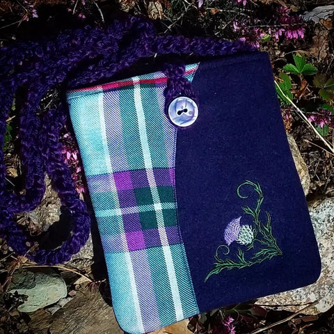 Wee Purse~World Peace Tartan