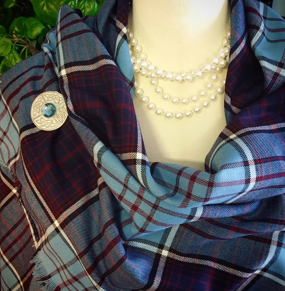 Full Shawl~Twill Weave Tartan Suiting