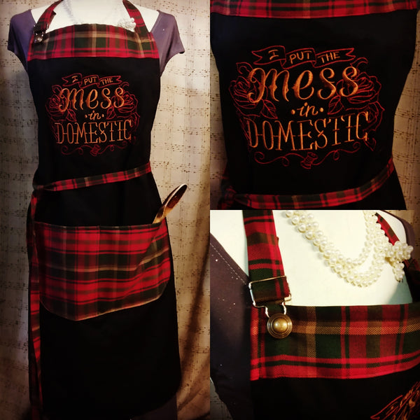 Butcher Apron~Embroidered Twill, Clan & Speciality