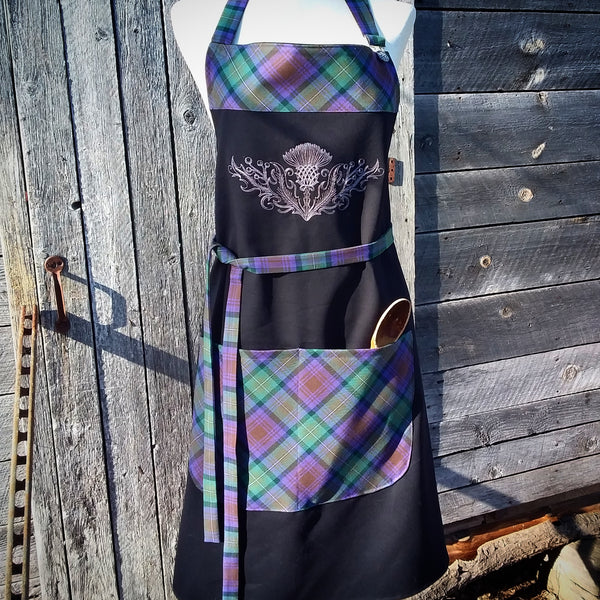 Butcher Apron~Embroidered Twill, Clan & Speciality