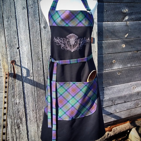 Butcher Apron~Embroidered Twill, Clan & Speciality