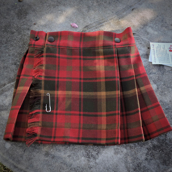 Maple Leaf Tartan Baby Kilt