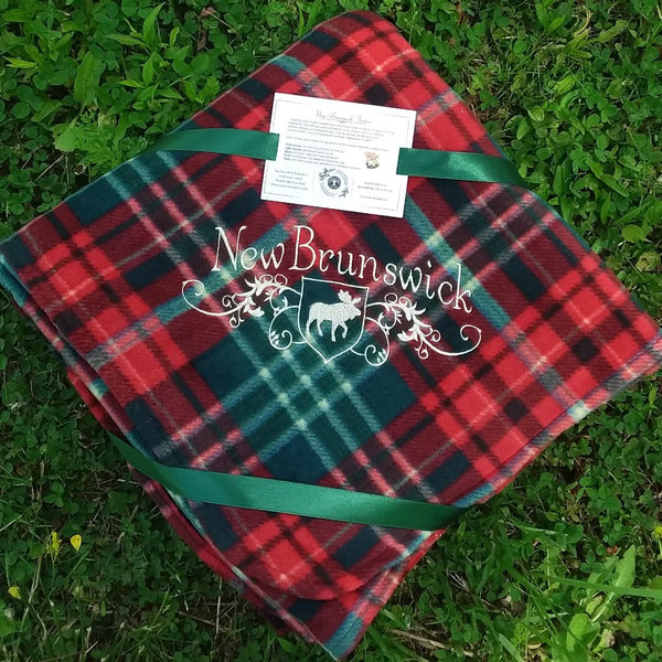 New Brunswick Tartan Blanket