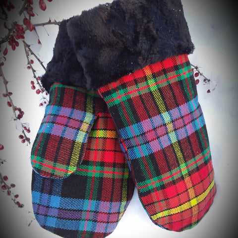 Pride Tartan Mittens