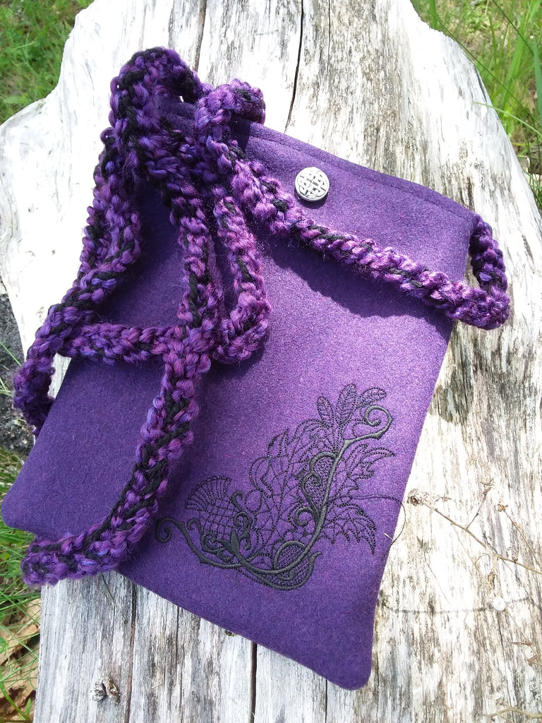 Wee Purse - Lace Thistle