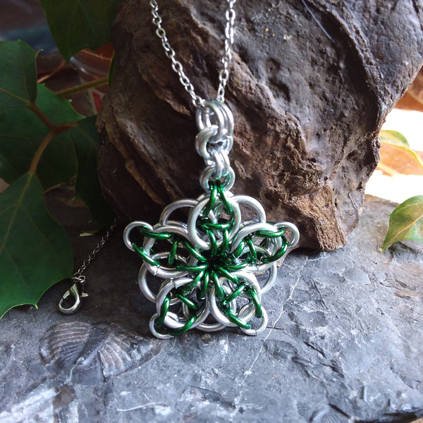 Celtic Flower Pendant
