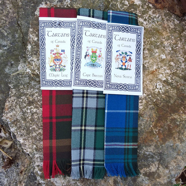 Nova Scotia Tartan Bookmark Cape Breton Tartan Bookmark  able Leaf Tartan Bookmark