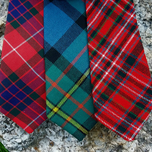 Necktie~Skinny Clan 100% Wool