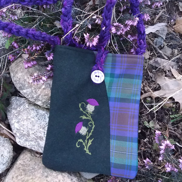 Wee Purse~Thistles Clan & Speciality Tartan