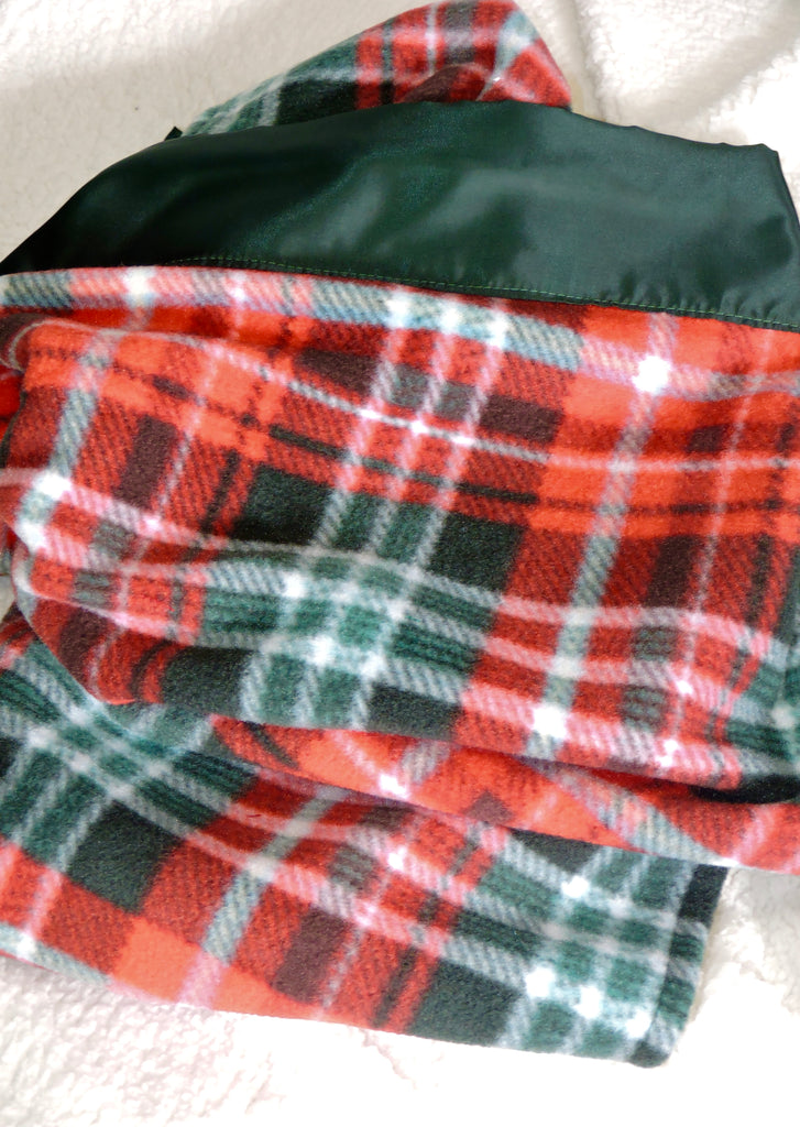 Blanket Fleece with Satin Trim