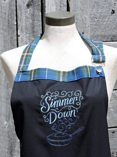 Butcher Apron~Embroidered Twill, Clan & Speciality