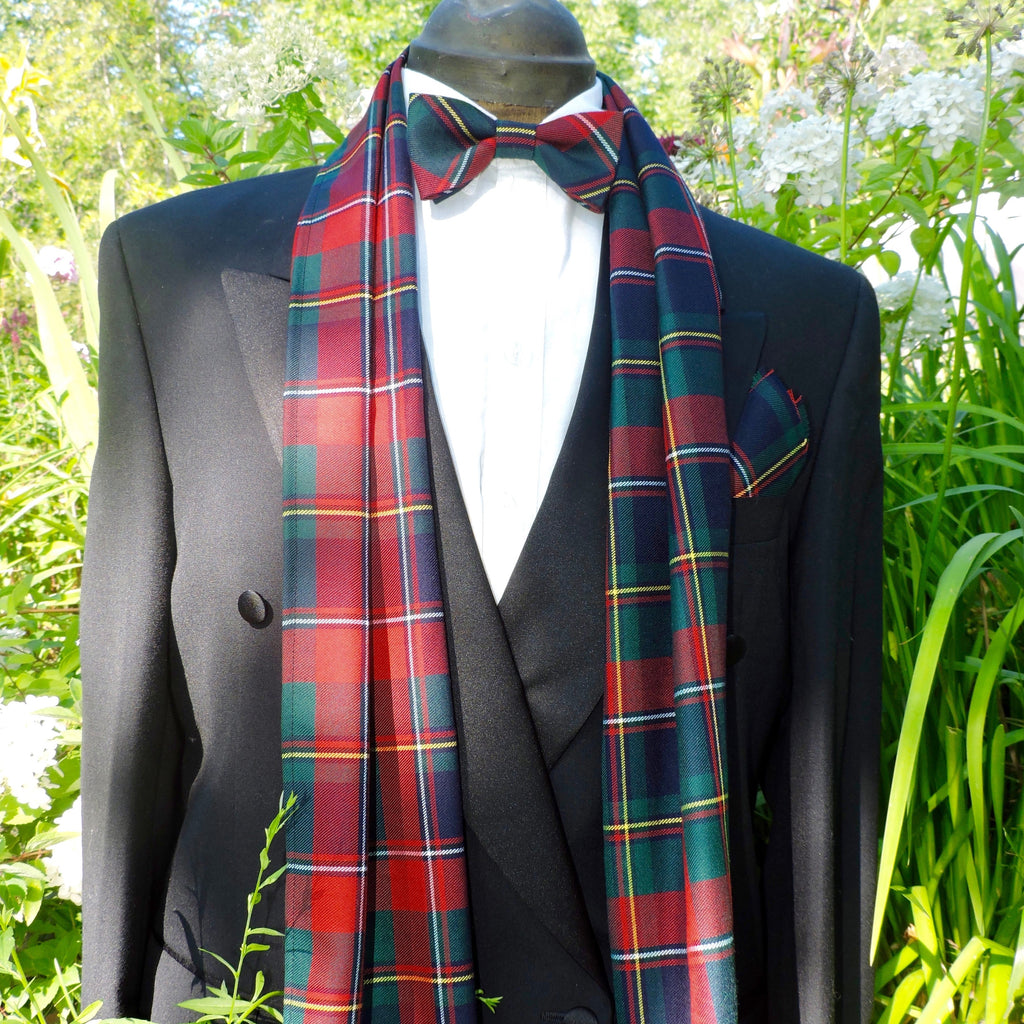 Classic Scarf~Canadian Tartan 100% Wool